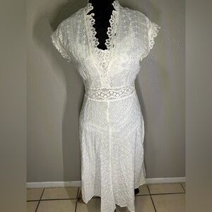 Twelfth Street by Cynthia Vincent white Lace Fabric